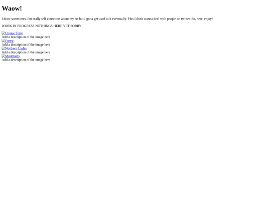 artpage screenshot