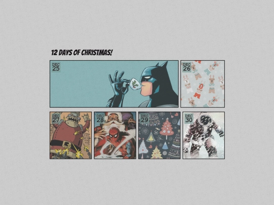 comikaze/template/12daysxmas screenshot