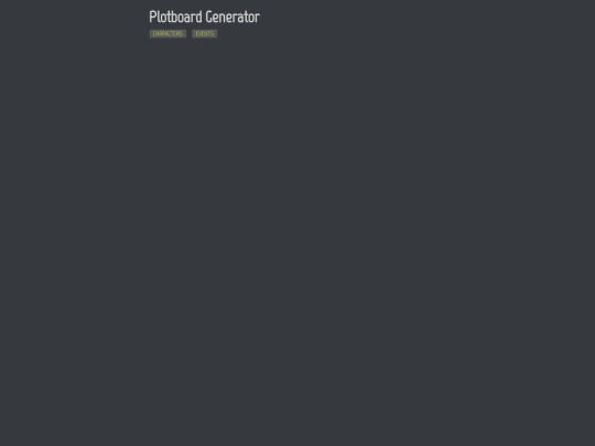 plotboard/generator screenshot