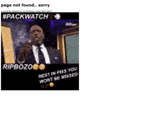not_found screenshot
