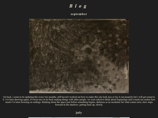 blog screenshot