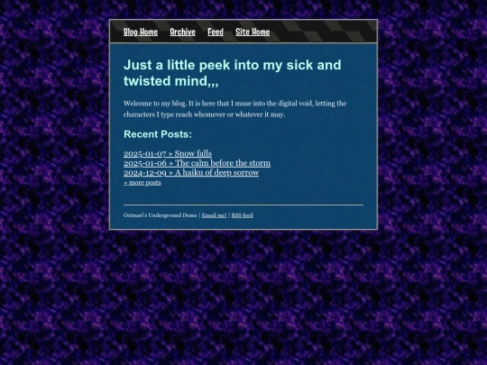 blog screenshot