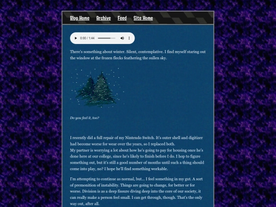 blog/posts/2025-01-07-Snow-falls screenshot