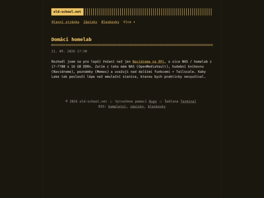 bleskovky/domaci-homelab screenshot