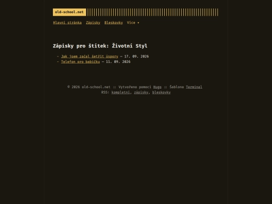 stitky/životní-styl screenshot