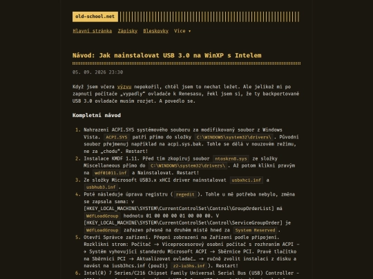 zapisky/stranka/3 screenshot