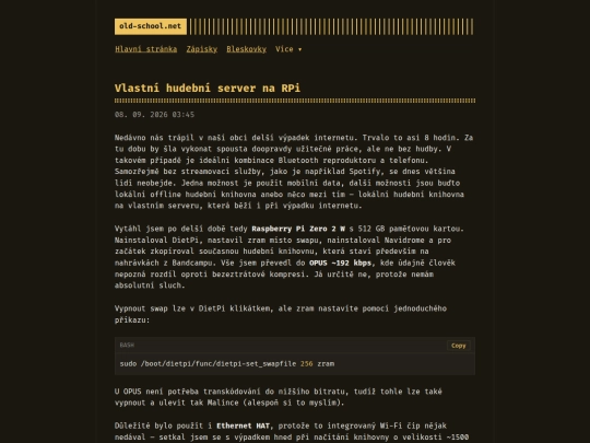 zapisky/vlastni-hudebni-server-na-rpi screenshot