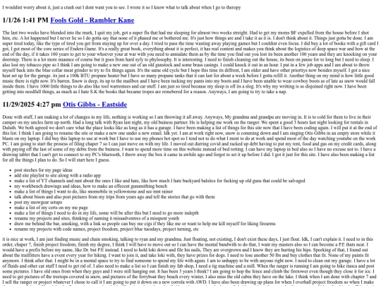journal screenshot