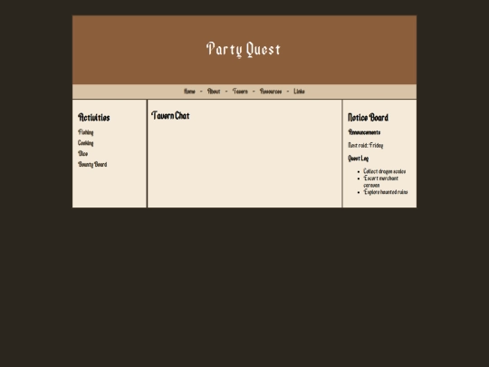 partyquestenter screenshot