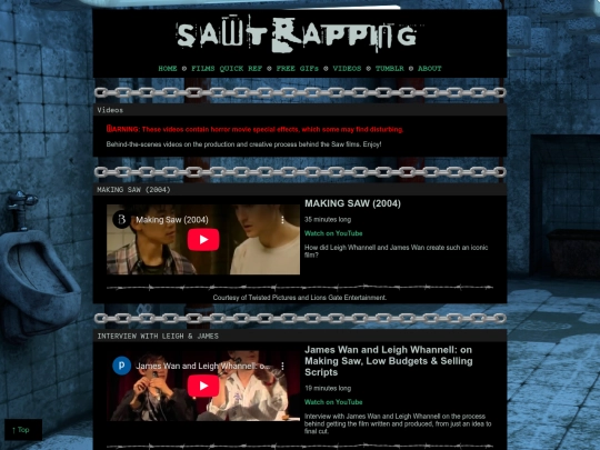 videos screenshot
