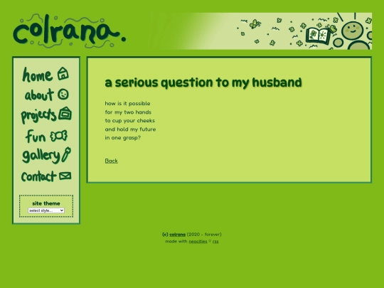 fun/writing/question screenshot