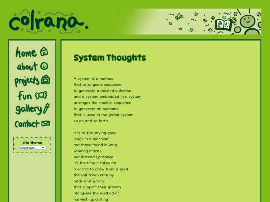 fun/writing/system screenshot