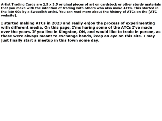 ATCs screenshot