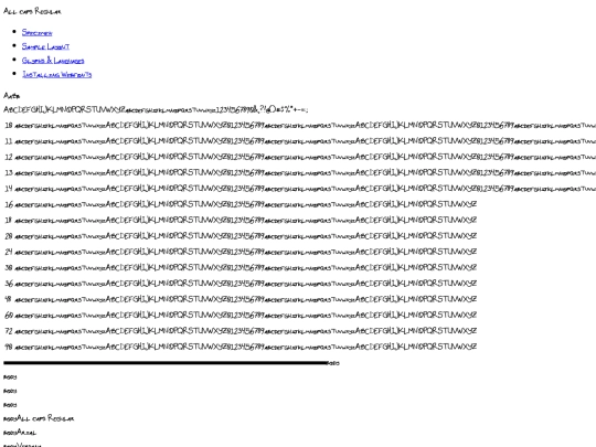 CoertSchriftRomaans/coertschriftromaans-wg3p-demo screenshot