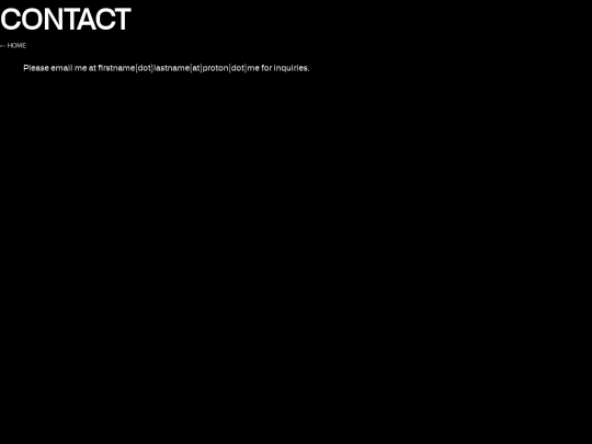 contact screenshot