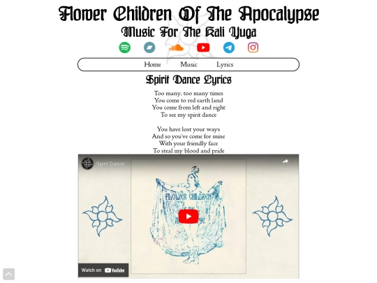 songs/spirit-dance screenshot