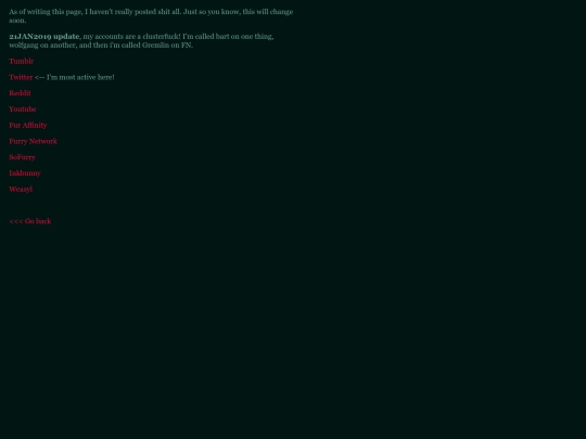 links screenshot