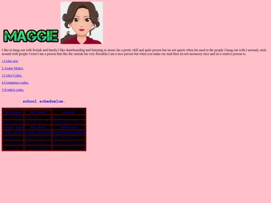 index screenshot