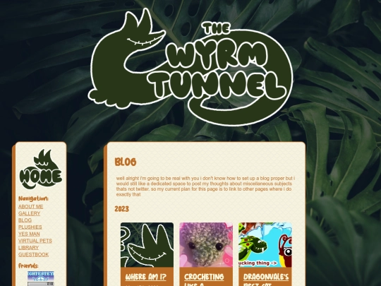 blog screenshot