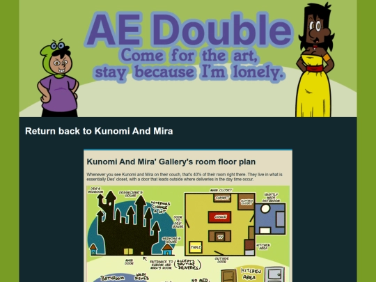 Kunomi and Mira/KandMroomfloorplan screenshot