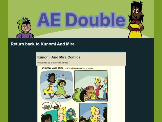 Kunomi and Mira/KunomiAndMiraComics screenshot