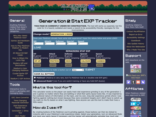 pages/tools/stat-exp-tracker screenshot