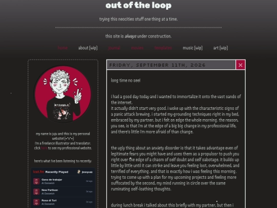 journal screenshot