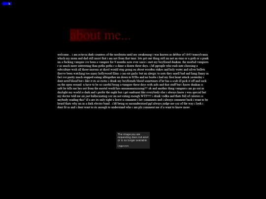 emoaboutme screenshot