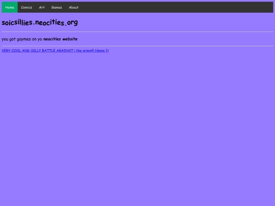testingground screenshot
