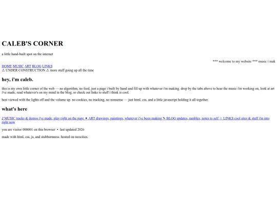 index screenshot