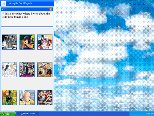 nerd-corner screenshot