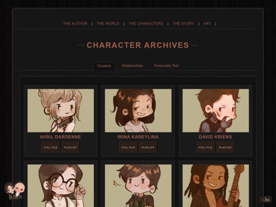 characters screenshot