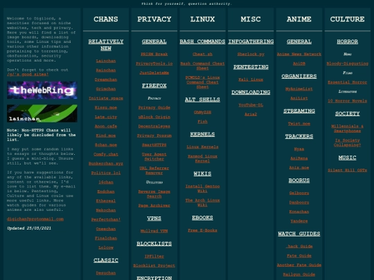 index screenshot
