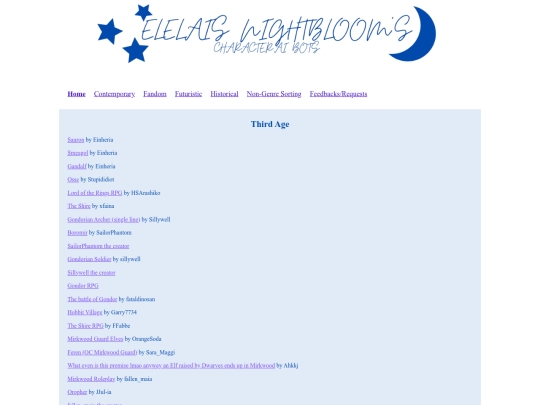 LOTR/links/lotr screenshot