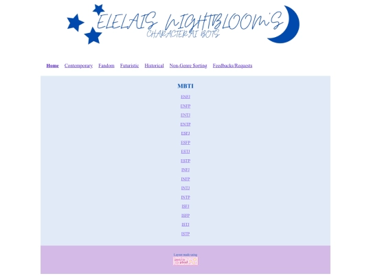 MBTI/MBTI screenshot