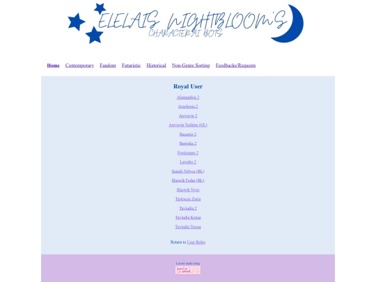 Royaluser screenshot