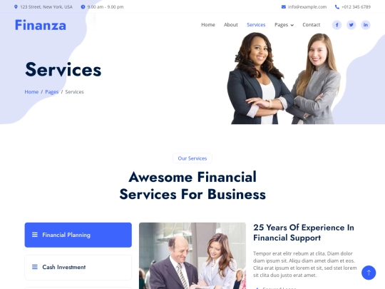 service screenshot