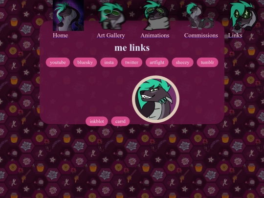 links screenshot