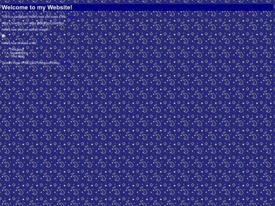test screenshot