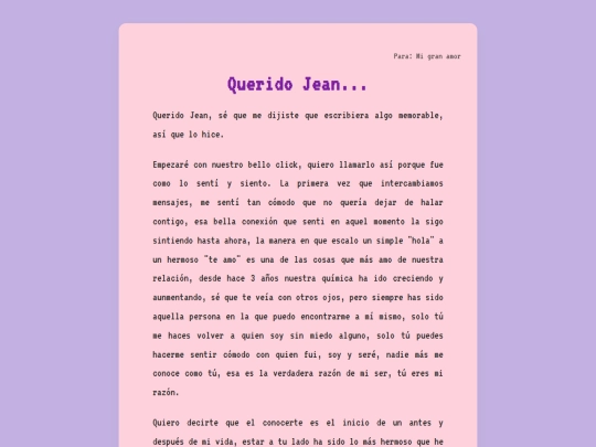 queridoJean screenshot