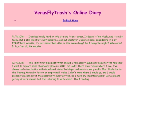 blog screenshot