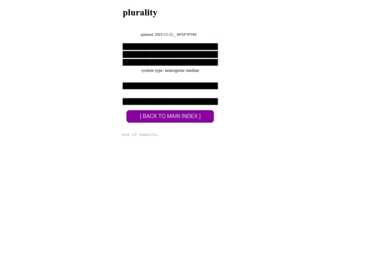 plurality screenshot