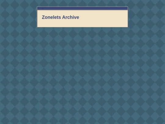 blog/archive screenshot