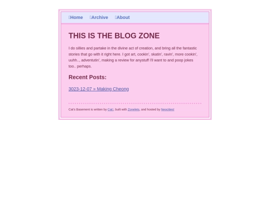 blog screenshot