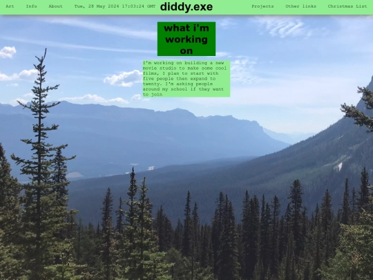 projects screenshot
