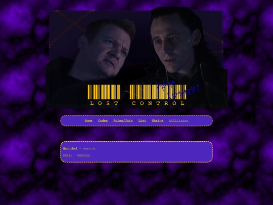 frosthawk/list screenshot