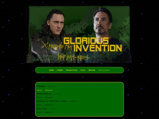 frostiron/list screenshot