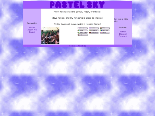 about-me screenshot