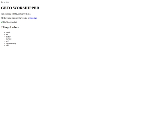 index screenshot