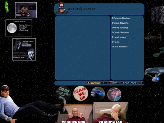 sitenav/interests/startrek screenshot